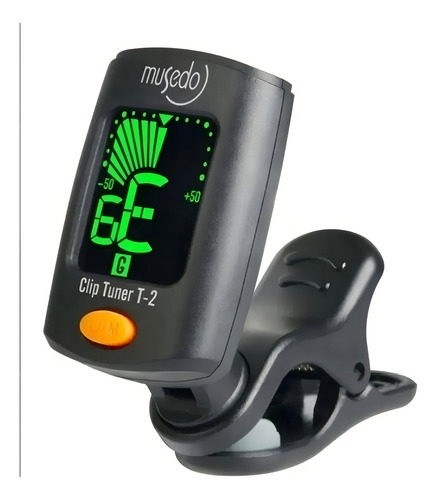 MUSEDO T3 Afinador Digital Pinza Cromatico Guitarra Bajo Ukelele
