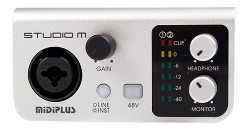 Interfaz de audio Midiplus Studio M