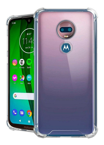 Funda Tpu Para Motorola Moto G7 Play Antishock Reforzada