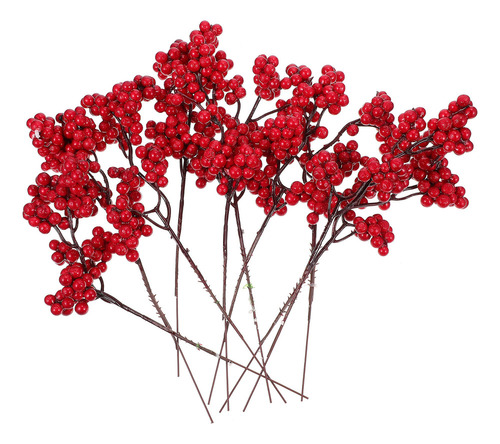 Árbol De Navidad Con Bayas Artificiales Berry Branch, 10