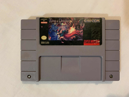 King Of Dragons Para Super Nintendo Snes (Usado)