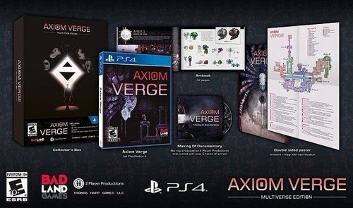 Juego multimedia físico Axiom Verge Multiverse Edition para Ps4