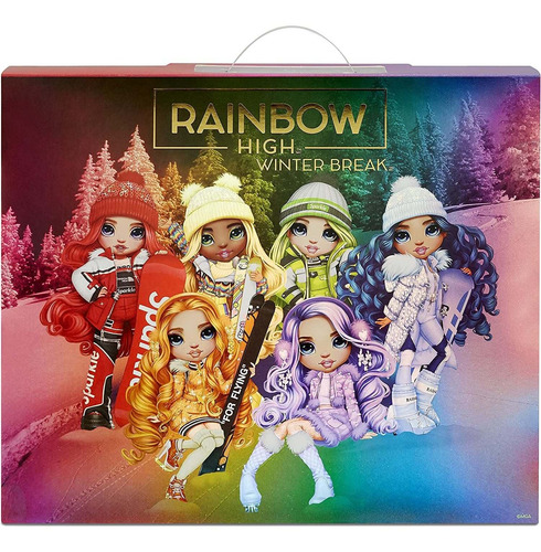 Rainbow High Ruby Anderson, Color Negro, Invierno