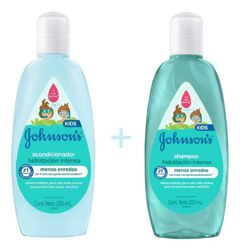 Combo Shampoo + Acondicionador Johnson's Hidratación Intensa