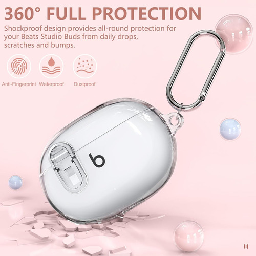 Funda Protectora De Silicona Para Beats Studio Buds/plus