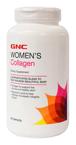 Colágeno Mujer Gnc X 180 Tabletas