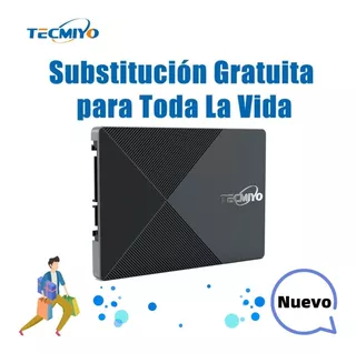 Disco Sólido Ssd Interno Tecmiyo Sata 512gb Para Pc Portátil