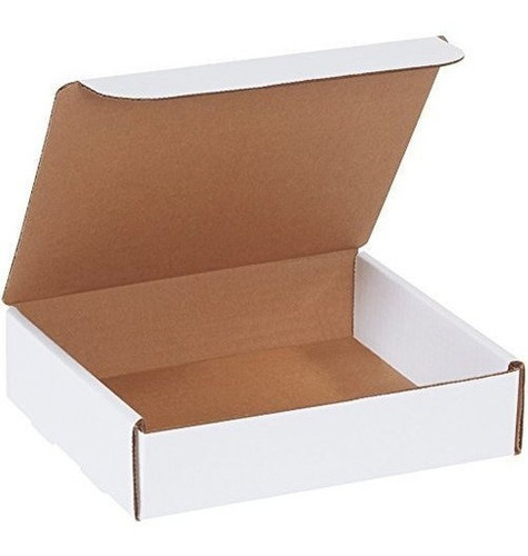 Caja Usa Anuncios De Literatura Bml872, 8 X 7 X 2, Blanco