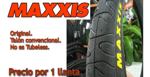 Imagen 1 de 7 de Llanta Maxxis Hookworm 26*2.50/ Talón Convencional / Urbana
