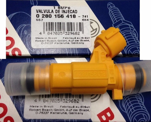 Imagem 3 de 10 de Bico Injetor Bosch Nissan Tiida Livina 1.8 Flex 0280156418