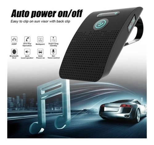 /kit De Altavoces Manos Libres Bluetooth Inalámbricos Para