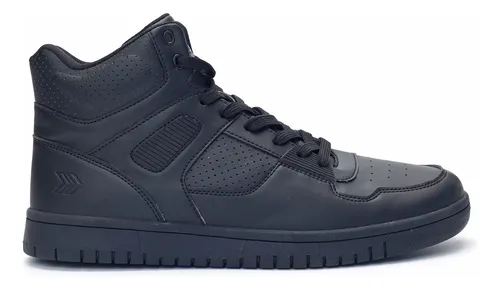 Zapatillas botitas hombre negras sale