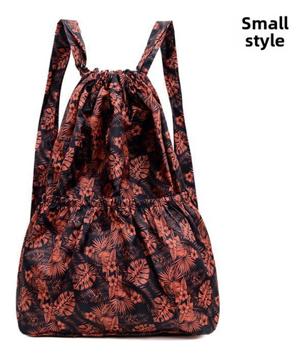Mochila Con Cordón, Tamaño Ajustable, Espaciosa, Bolsa De Gimnasio De Viaje