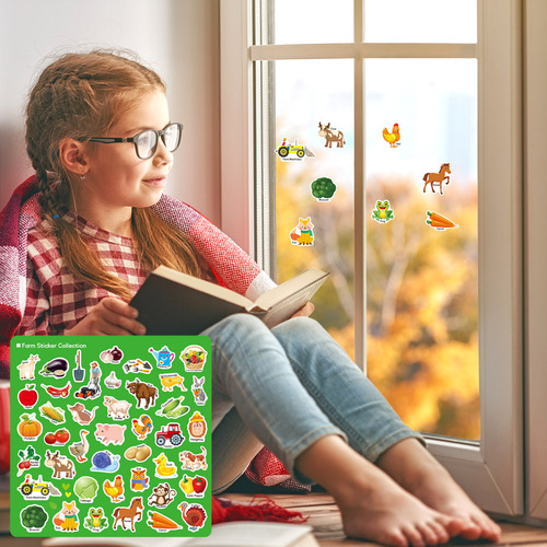 Pegatinas Infantiles B, Libros De Actividades, Guía Infantil