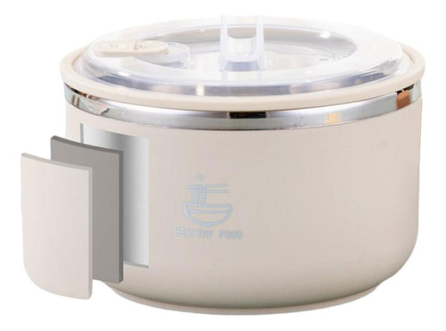 Tazón De Ramen Con Soporte Para Teléfono, Utensilios Caqui