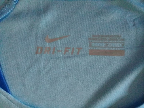 Camiseta San Lorenzo Nike Entrenamiento 2016 Celeste Talle S