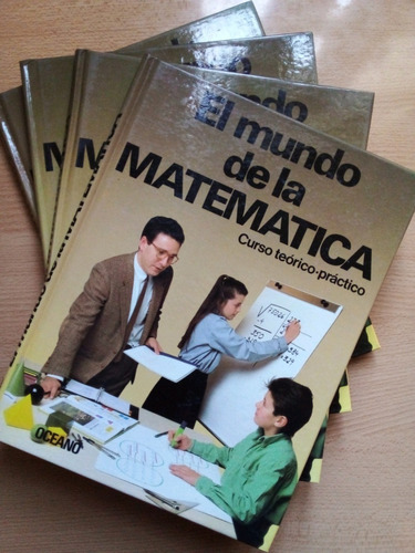 El Mundo De La Matematica 4 Tomos Jose Lluis Monreal A99