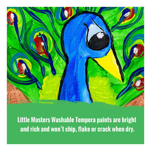 Handy Art Little Masters - Pintura De Témpera Lavable, 64 On