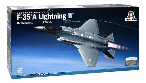 Italeri 1/32 lockheed F-35 a Iluminación Ii Nº