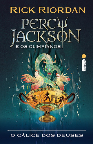 Livro O Cálice Dos Deuses  Série Percy Jackson E Os Olimpianos Rick Riordan Intrínseca