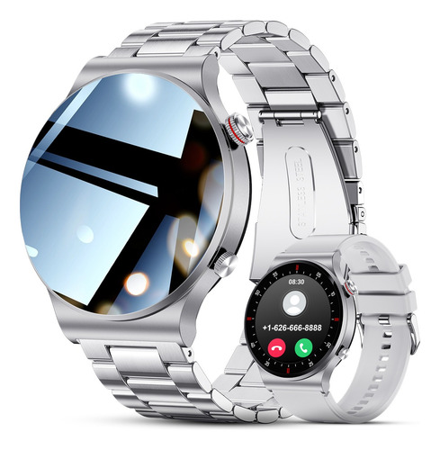 Smart Watches Hombres Reloj Inteligente Deporte Impermeable Relojes Llamadas Bluetooth Pulsómetro Relojes Inteligentes Notificación Sueño Multifunción