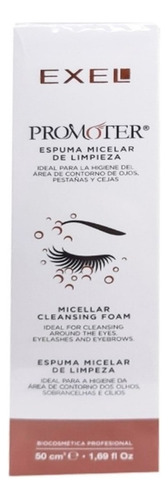 Promoter Exel Limpieza Pestañas Espuma Micelar Ojos X50ml