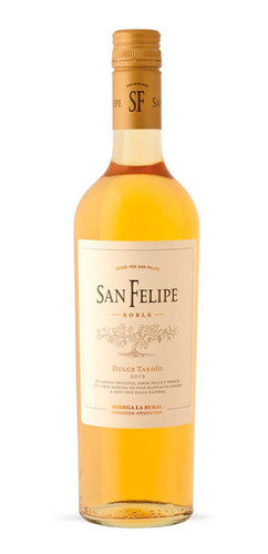 Vino San Felipe Roble Dulce Tardio Caja 6 Botellas X 750 Ml