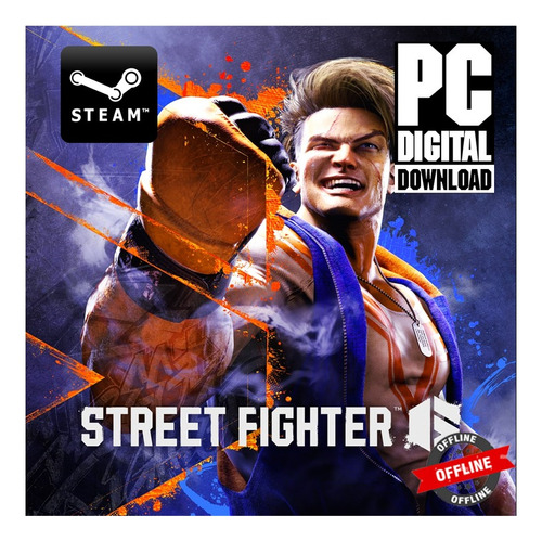 Street Fighter 6 - Pc Original Steam Offline