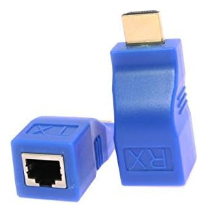 Extensor Axgear Hdmi 1080p 30 M Sobre Ethernet Lan Cat5e Cat