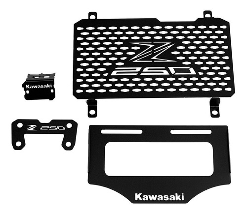 Kit Accesorios Z250, Lujos Kawasaki Z250 Kit Z250, Acero Ino