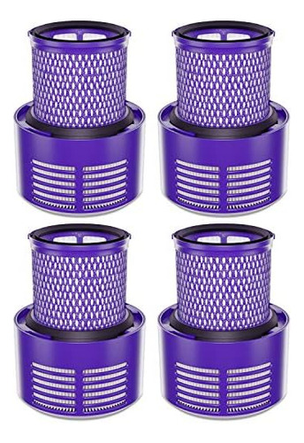 4 Premium Vacuum Hepa Filters Set Compatible With Dyson...