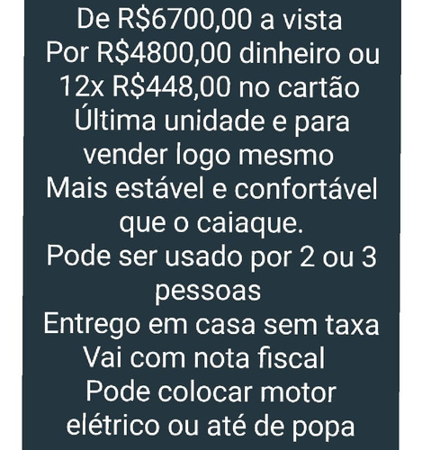 Canoa Canadense Brudden Última Unidade
