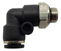 Comprar Acople Rápido Neumático Codo Rosca 1\u002F8 Para Tubo 6mm