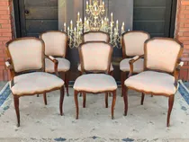Comprar Juego De Sillas Y Sillones Luis Xv Francés $120.000 C\u002Fu
