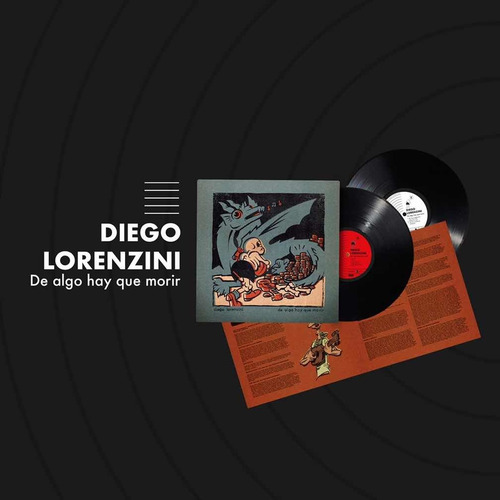 Diego Lorenzini - De Algo Hay Que Morir (vinilo Doble)