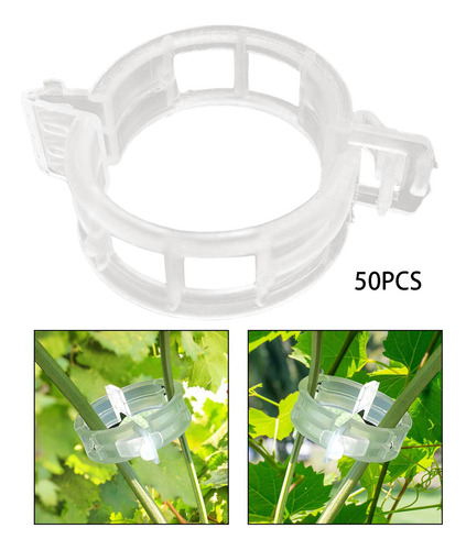 2 Paquete De 2-4 Clips De Soporte Para Plantas 2 Piezas
