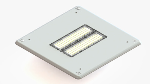 Luminária Posto De Combustível 100w Led Osram 9000lm Ip66