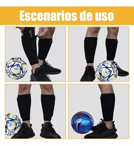 GENERICO Espinilleras Fútbol Niños Pantorrilla Protección Adultos