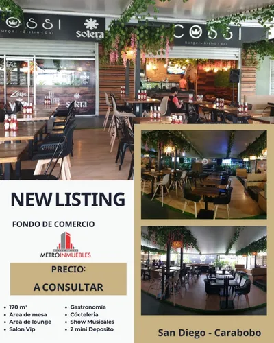 (gb989) En Venta Fondo Comercio En Monteserino