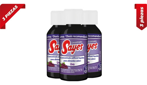 Concentrado Saborizante Sayes Sabor Uva 120ml