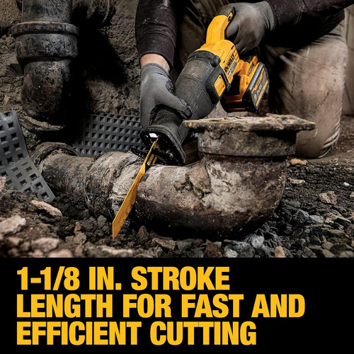 Dewalt Flexvolt 60v Max* Sierra Recíproca, Kit Inalámbrico (