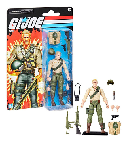 Retro Duke G.i. Joe Classified Series - 6 Pulgadas