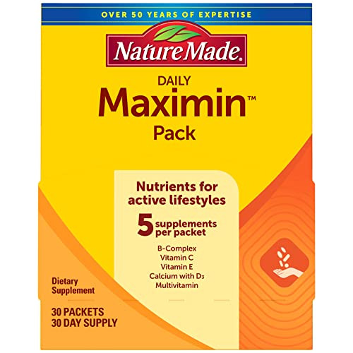 Naturales Hechos Diariamente Maximin Vitamina Pack, Pjbwr