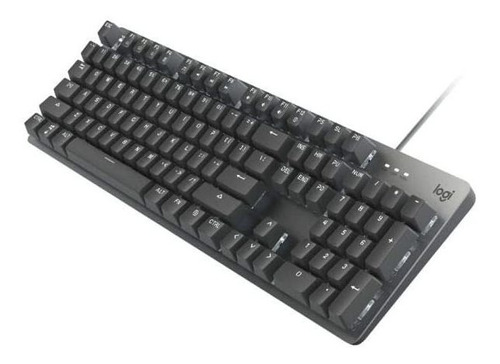 Teclado Logitech Mecánico Iluminado K845/negro Color del teclado Gris - Switches TTC Brown Idioma Inglés US