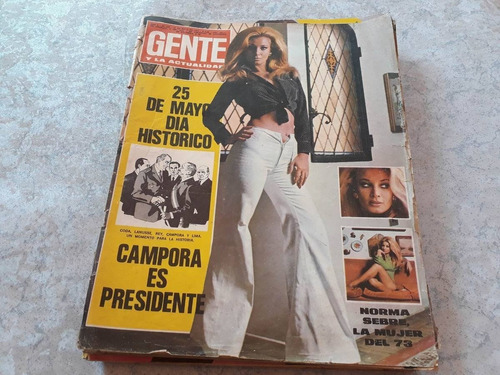 Antigua Revista Gente - Campora Es Presidente