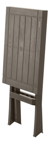 Mesa Plegable Rectangular Baru Mocca 65x50x74cms Rimax