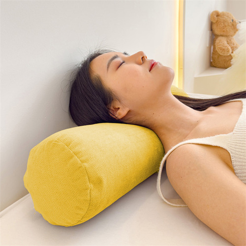 Funda De Almohada Cilíndrica En Forma De Y De Algodón Sintét