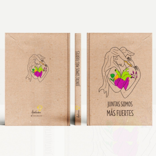Imagen 1 de 2 de Cuaderno Liso Juntas Somos Mas Fuertes - Citarte - Nixus
