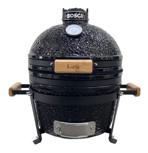 Parrilla Movil Negro Exterior Bosca Kamado Asador Completo