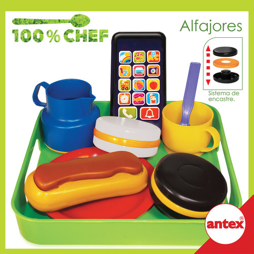 Bandeja Alfajores Comidas Juguete Antex Art1158